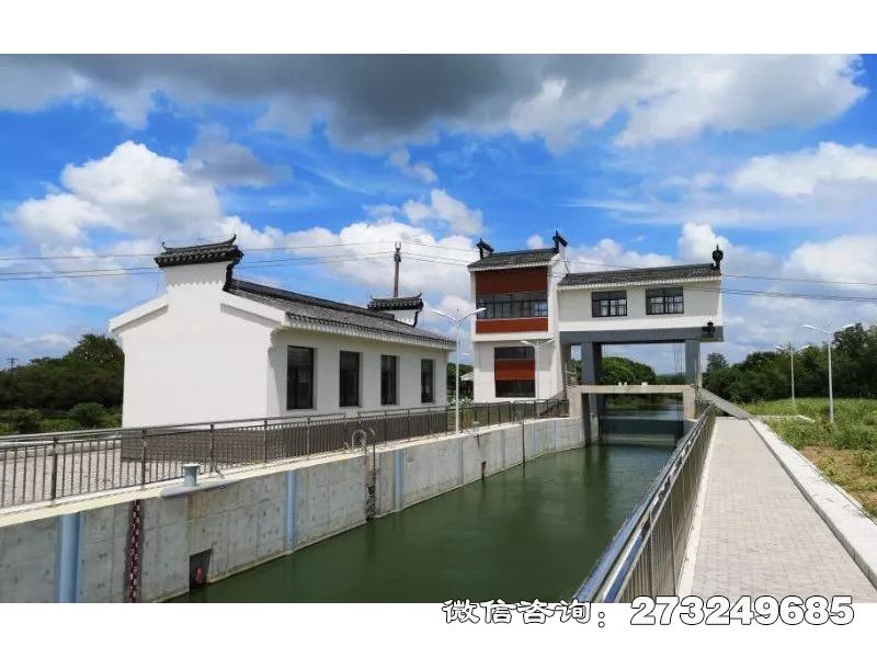 金寨县泵站分水闸
