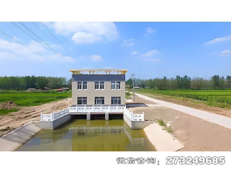 温泉县堤岸排涝站闸门