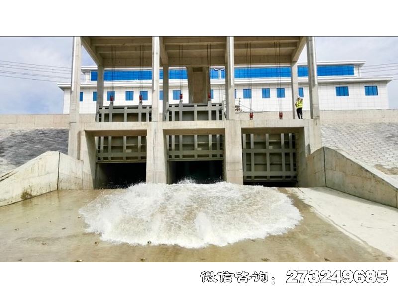 温泉县应急排涝泵站闸门