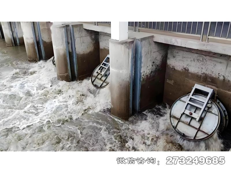 德保县入海通道潮门拍门
