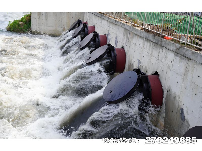 邗江海水堤防拍门
