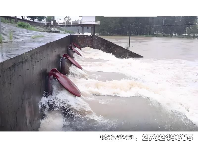 乌尔禾城市排水系统潮门拍门