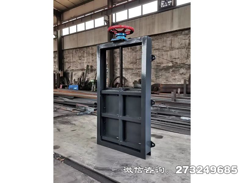 乡宁县手动钢制水闸门