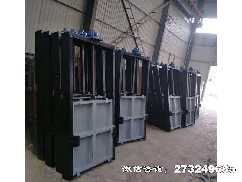 游仙水利局排涝机闸一体闸门