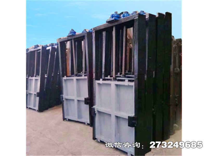 江源山洪沟排洪口机闸一体门