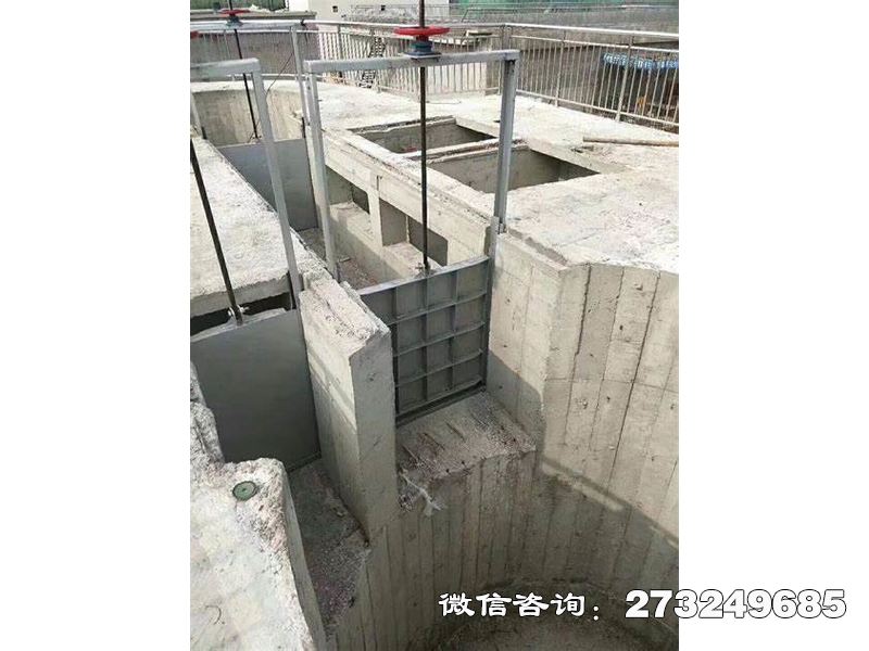 中牟县冲砂渠道机闸一体闸门