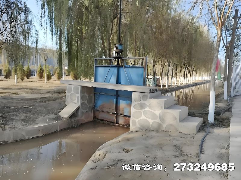 高邮排水河道闸