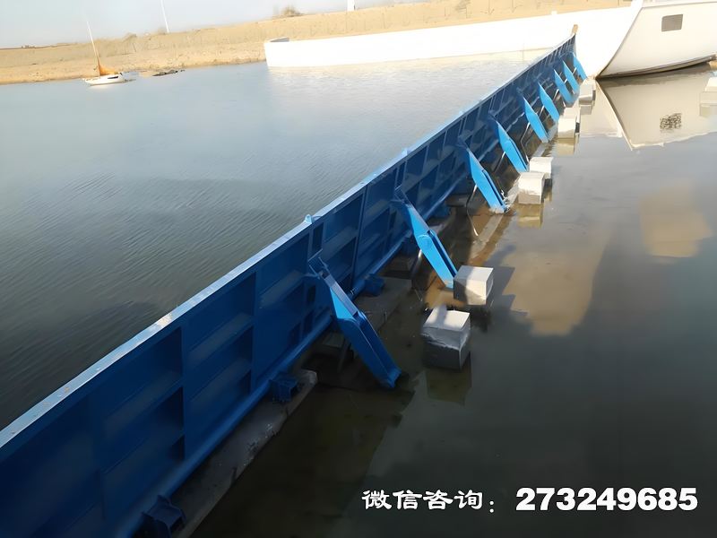 龙湖水位调节钢坝