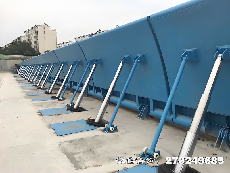 四方河道景观钢坝