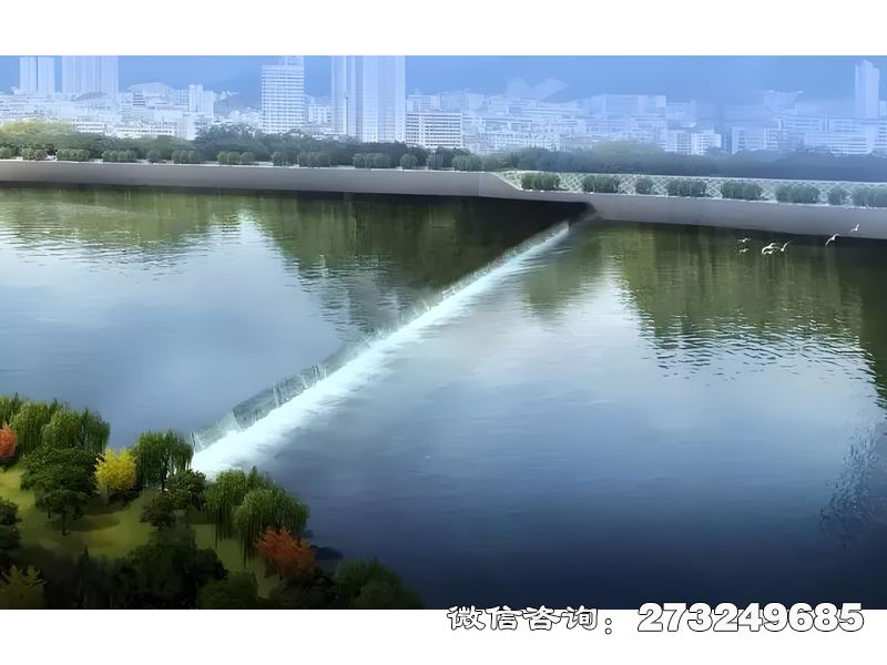 昆都仑湖泊生态调控坝