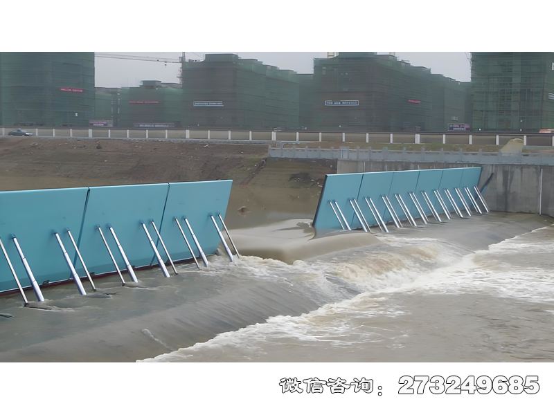 庆云县城市河道生态岸线坝