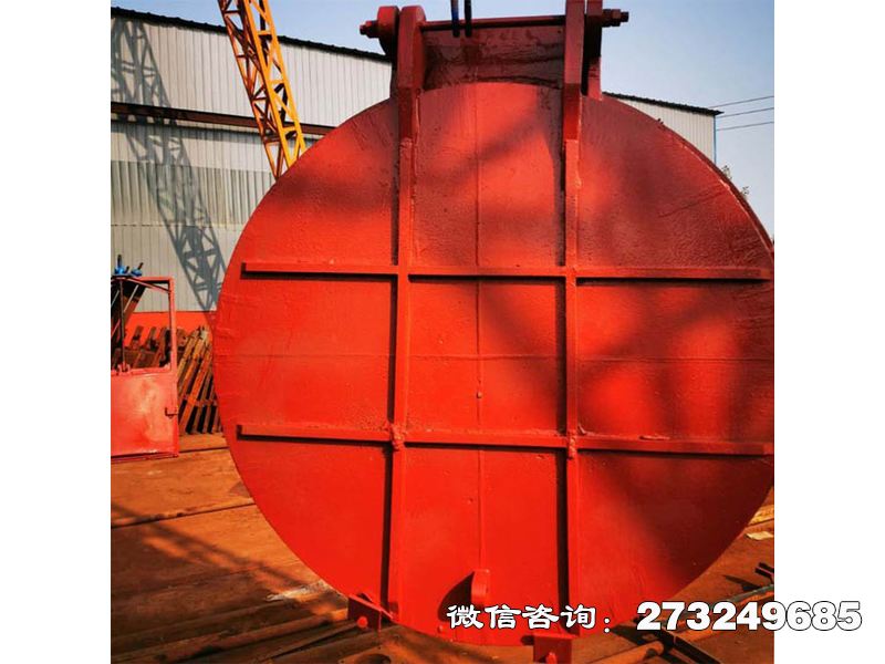 东光铸铁圆形分流拍门