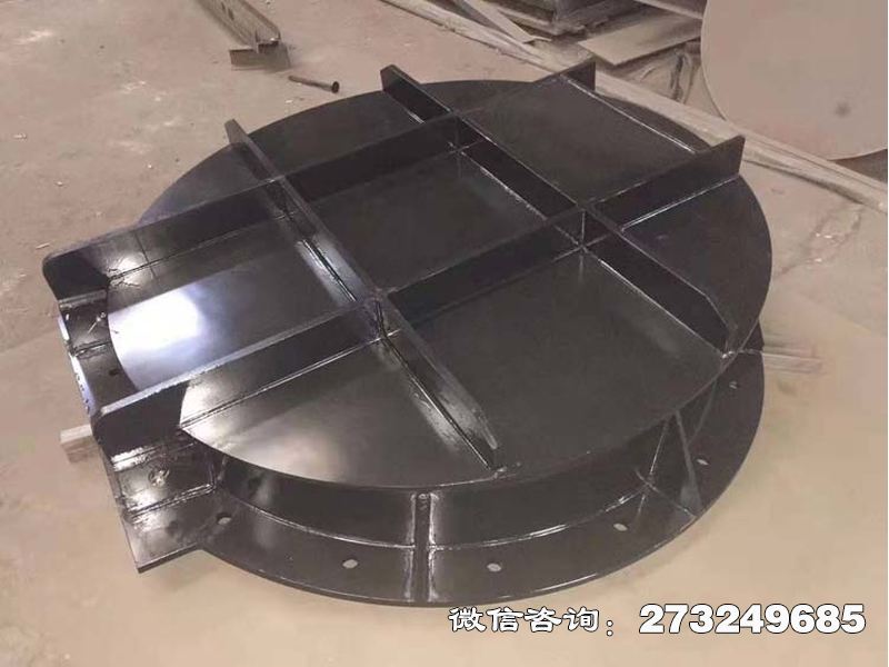 麒麟铸铁圆形抗震拍门