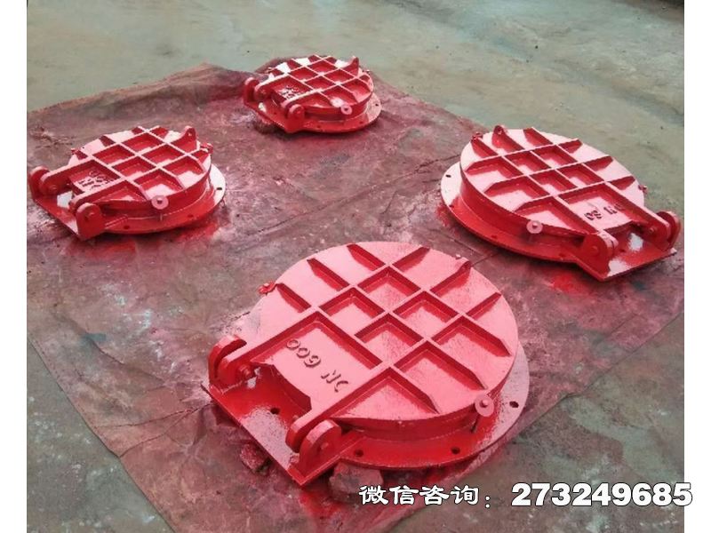 垫江县铸铁圆形暗渠拍门