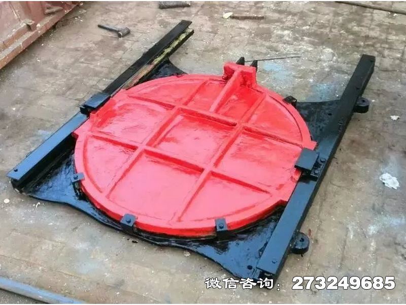 十堰铸铁库用方形挡水闸