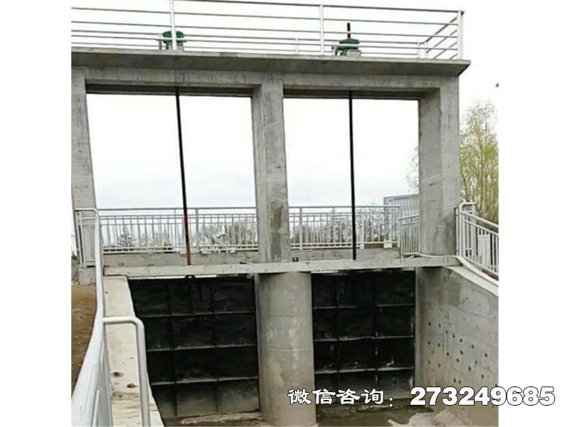 宁明县铸铁河道方型闸