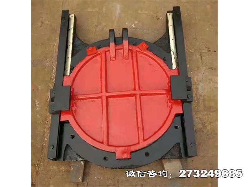十堰圆形水库防洪铸铁门